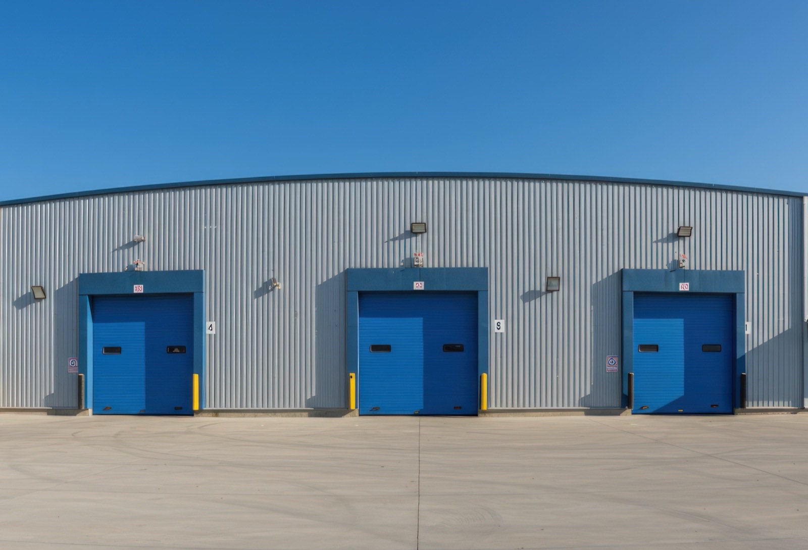 Commercial roller shutter doors