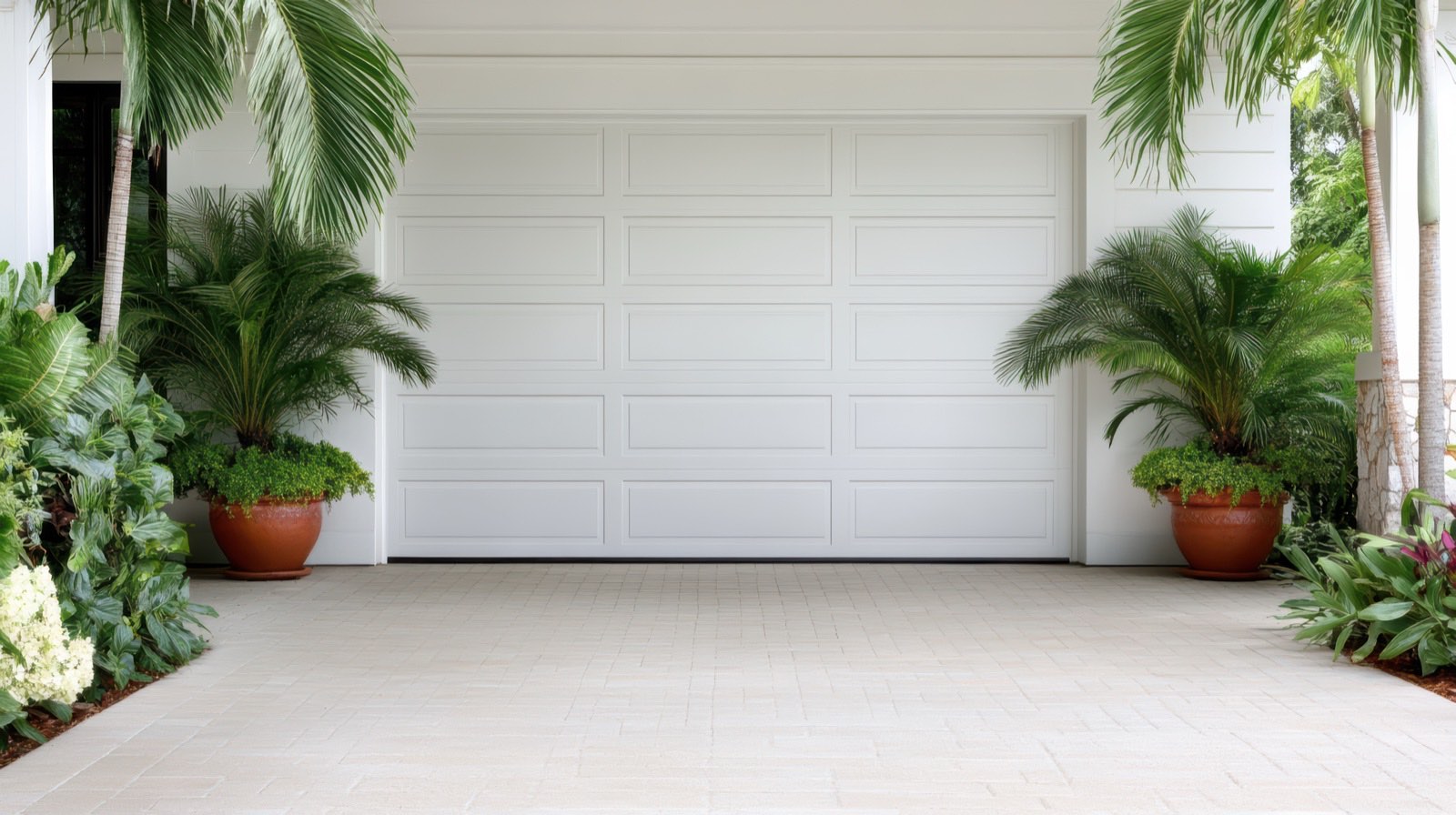Sectional garage door installation in Sydney